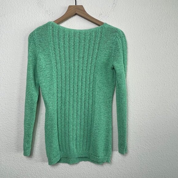 Rachel Zoe Green Knit Sweater – Size Small - Picture 8 of 8